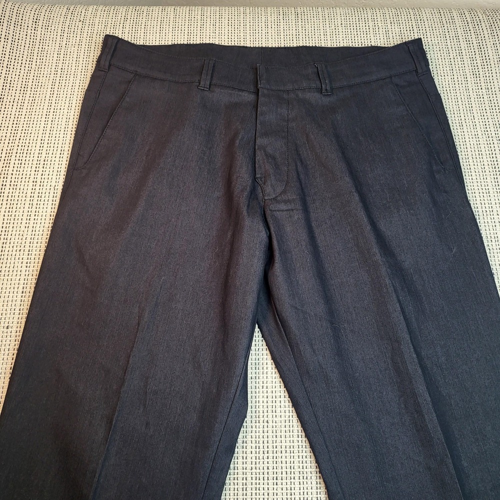 Hugo‎ Boss Dress Pants Mens 37x31 Blue McLaren Mercedes Team Flat Front F1